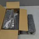 Airy Abode Premium Black Square Furniture Legs (Full Install Kit) Size: 8 Inch