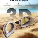 Racing Swimming Goggles for Adult and Youth 180°Wide Clear View Anti Fog/UV No Leakage Swim Glasses for Men Women
