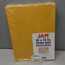 LUXPaper 10 x 13 Open End Envelopes | Brown Kraft | 24lb. Text | 50 Qty