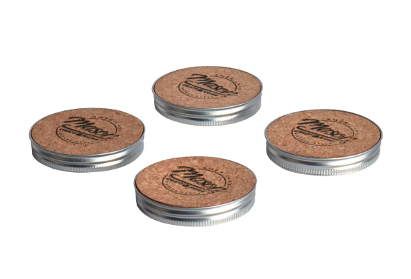 Mason Craft & More Wood Coaster Set - Brown, 4Pc