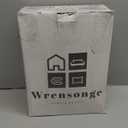 WRENSONGE King Size Comforter Set- 7 Pieces Soft Burnt Orange Bed in a Bag King with Fitted Sheet, Flat Sheet 2 Pillow Shams, and 2 Pillowcases- Warm Bedding Set for All Season