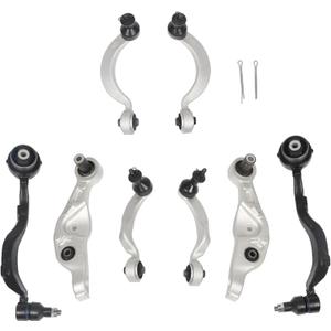 WFLNHB 8PCS Front Upper Lower Control Arm with Bushings Kit Replacement for Lexus LS460 2007-2017 4.6L V8