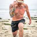 Onvous 7" Mens Swim Trunks Men Swim Trunks with Liner | Mens Swim Shorts Men | Men's Bathing Suit for Men's Swimwear (Combat Camo)