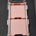 Olympia Tools 89-350 Pack-N-Roll Folding Collapsible Service Cart, 150LB Capacity, Rose