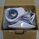 HiLIFE Steamer for Clothes, Portable Handheld Clothing Steamer, 240ml Big Capacity, 700W, Strong Power, Fabric Quick Wrinkle Remover with Brush for Home, Office (ONLY 120V) -Blue