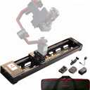 IFOOTAGE Shark Slider Nano II 660 Motorized Camera Slider - 26" Multi-Axis Pan Slider for DJI RS 2/RS3 Pro/RS 4/RS 4 Pro Gimbals, 15.4lbs Payload, 360 Panoramic, 6 Modes, Phone/Camera Compatible