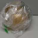 YANWE1 Amber Glass Vase for Tulips, Ribbed Glass Vase for Flowers, Round Flower Vases, Small Short Vases for Living Room, Office, Coffee Table, Shelf, Wedding, 6 Inches