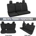 SAPUBK Custom-Fit Rear Seat Covers Replace for 2015-2025 Ford F150 and 2017-2025 F250 F350 F450 40/60 Split Seat, Premium Neoprene Composite Soft Foam Lining Airmesh Breathable Seat Cover