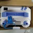 SINBEE Balloon Pump Electric Party Decorations - Electric Balloon Pump for Balloon Arch Kit, Portable Dual Nozzle Balloon Inflator