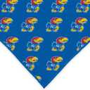 NCAA Officially Licensed Bandana for Dogs and Cats | Fits Pets Great Gift Idea | Easy-to-Tie (Small, Kansas Jayhawks)