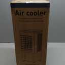Portable Air Conditioners, Evaporative Air Cooler with Remote & LED Display, 120 Oscillation, 12H Timer, 3 Speeds & 4 Modes, 60W Energy-Efficient, Windowless Swamp Cooler for Bedroom Office Garage