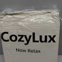 CozyLux Queen Comforter Set Beige - 7 Pieces Striped Seersucker Bed in a Bag, Soft Lightweight Boho Bedding Set with All Season Comforters Queen Size, Sheets, Pillowcases & Shams