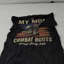 My Mom Wears Combat Boots Proud Army Son Veteran Mom T-Shirt