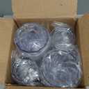US Acrylic Optix Plastic Reusable Drinking Glasses (Set of 16) 14oz Rocks & 20oz Water Cups in Clear | BPAFree Tumblers, Made in USA | TopRack Dishwasher Safe
