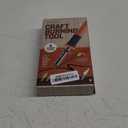 Craft Culture Wood Burning Tool Pen - Craft Burning Tools for Adults & Teens - Wood Burner Kit, Engraver, Carver, Pyrography, Woodburning - Includes 9 Premium Tips - Adjustable Temperature Control