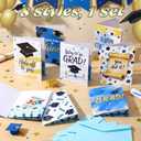 8 Set 2026 Graduation Gift Card Booklet with Envelopes Congratulations Grad Money Holder Assortment Grad Surprise Gift Card Book for Cash Graduate Party Favors Supplies (Graduation)