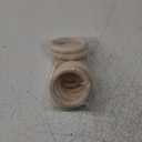 10 Pcs Wooden Rings for Craft, 4 Inch Unfinished Wooden Rings, Natural Wood Rings for DIY Projects Jewelry Making (Inner 2.6 inch)