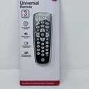 GE Universal Remote Control for Samsung, Vizio, LG, Sony, Sharp, Roku, Apple TV, TCL, Panasonic, Smart TVs, Streaming Players, Blu-ray, DVD, 4-Device, Silver, 33709