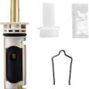 Cartridge Kit Compatible with Moen 1222 Replacement Cartridge for One-Handle PosiTemp Shower and Tub, Brass Core, Fix Common Issues