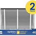 AprilAire 410 Replacement Filter for AprilAire Whole House Air Purifiers - MERV 11, Clean Air & Dust, 16x25x4 Air Filter (Pack of 2)