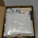 24 Pack Santa Claus Stick Craft kit Wooden Christmas Ornament Santa Arts and Craft Winter Ornaments for Xmas DIY Classroom Home Activities