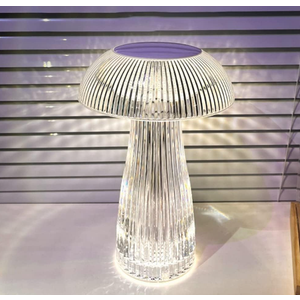 MOKITO 16 Colors Mushroom Lamp, Crystal Table Lamp Touching Control Rose Crystal lamp, Mushroom Decor for Bedrooms, Living Room, Party Decor (16colors)