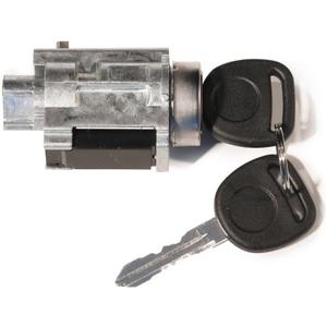 Ignition Lock Cylinder with Keys and Passlock Chip Starter - Replaces D1493F, 12458191, 25832354, 924-719 - Compatible with Chevy, Oldsmobile, Pontiac Vehicles - Malibu, Monte Carlo, Impala, Grand Am