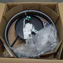 Ceiling Fans with Lights and Remote,19.7inch Fan Lights Ceiling fixtures,6 Speed Dimmable LED Black Caged Ceiling Fan with Light, Low Profile Ceiling Fan for Bedroom Living Room Dining Room