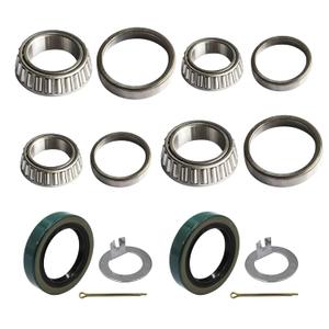 Set of 2 Trailer Axle Bearing Kit w/1.719'' Seals #84 Spind L44649 L68149 Set of 2 Trailer Axle Bearing Kit w/1.719'' Seals #84 Spind L44649 L68149