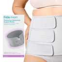 Frida Mom Belly Binder, Postpartum Essentials for Natural and C-Section Recovery, Adjustable Compression Wrap, After Birth Brace, Abdominal Band, 9" High