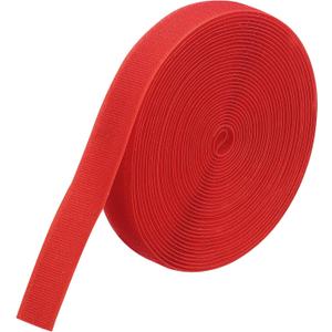 PATIKIL 26.25 Feet Carpet Marker Strips, Nylon Carpet Strips Spots Hook Tape for Classroom Floor Decoration Teacher Education Social Distance, Red