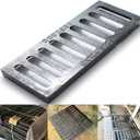 Facoba 8 * 20 in Cast Iron Drain Grate, B125 Class Outdoor Drain Cover