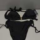 Blooming Jelly Womens Halter Triangle Bikini Sets Two Piece Cheeky Swimsuit String Sexy Bathing Suit Swim Suits, Size L