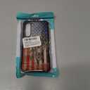 ZHEGAILIAN Case for Samsung Galaxy S23 Plus,Deer Flag Red Camo S23+ Plus for Men Boy,Drop Protection with Soft TPU Bumper