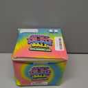 ArtCreativity Tie Dye Puffer Ball with Hanging Loop, Spiky Stress Relief Balls, 7 Inch Squeeze Fidget Toys for Kids, Calming Sensory Balls for Autistic Children, Party Favor (Purple & Blue)