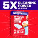 Mr. Clean Magic Eraser Sponge, All Purpose Cleaner, Cleaning Scrubber, Wall, Sneaker, Kitchen, Bathroom, Shower Cleaning Supplies, Melamine Sponge, Cleaning Pads, Whole Home Extra Durable, 12ct