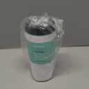 Owala SmoothSip Insulated Stainless Steel Coffee Tumbler, Reusable Iced Coffee Cup, Hot Coffee Travel Mug, BPA Free 20 oz, Gray (Cloudscape)