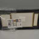 Diploma Frame with Tassel Holder, Fits 8.5x11 Inch Graduation Certificates and 5x7 Inch Photo, 11X22 Inch Black Picture Frame With Gold and Black Mat