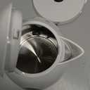 OVENTE Electric Kettle, 1.7L Fast Boiling Water Heater for Coffee or Tea, BPA Free with Water Level Gauge, Auto Shut-Off, Boil-Dry Protection, Indicator Light and Removable Filter, White KP72W