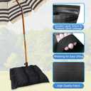 D&ONEHOS Extra Large Umbrella Base Weight Fillable Sandbags, Weight Bags(110LBS) for Patio Umbrellas, Sandbag Weights for Umbrella for Outdoor GardenSet of 2Black(Without Sand)