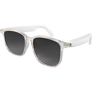 Smart Glasses for Women, Polarized Lens, Bluetooth 5.3, Audio Glasses Mic & Speakers, Open-Ear Clear Sound, Touch & Voice Assistant Compatible, Remote Photography, Ultralight Comfortable for outdoor.