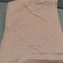 Exclusivo Mezcla Twin Size Quilt Set - Blush Pink Quilts Bedding Set with 2 Pillow Shams, Modern Bedspread with Striped Pattern, Soft Lightweight Bedspreads Coverlets for All Seasons (Twin (68"x88"))