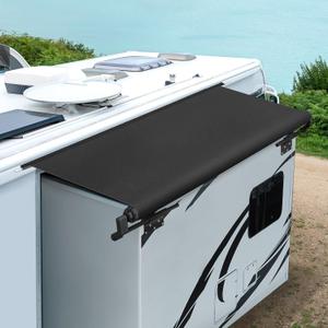 Kohree RV Slide Out Topper Awning Kit, 13'9" (13'1" Fabric), Black | Easy to Install, Durable, Modular Camper Slide Out Protection, Universal For RVs, 5th Wheels, Travel Trailers and Motorhomes