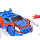Spidey and his Amazing Friends Spidey Web Crawler Set, 4-Inch Scale Action Figure and Vehicle, Marvel Preschool Super Hero Toys, Kids Easter Gifts, Ages 3+