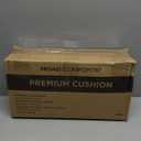 Road Comforts Memory Foam Lumbar Support Pillow – Ergonomic Back Cushion for Office, Car, Home & Travel – Lower Back Pain Relief, Removable Washable Cover (Gray)