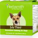 Herbsmith July Third - Canine Calming Chews - Calming Herbs for Dogs - Anxiety Supplements for Dogs - 30ct Large Chews