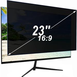 23 Inch Privacy Screen for Monitor with 16:9 Widescreen Monitor Blue Light Screen Protector - Anti-Glare - Anti-Scratch Protector Film for Data Confidentiality Privacy Shield
