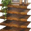 5 Pcs 40x16 Wire Rack Covers for Shelves Engineered Wood Shelf Covers for Wire Shelving, Rustic Farmhouse for Pantry, Closet(5 pcs, 40x16 Inch)