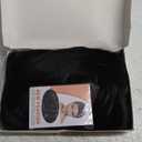 BERON Black Wigs Straight Long Wig Middle Part Women's Wig for Cosplay Halloween Party or Daily Use Wig Cap Included