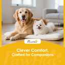 PawHut Pee Pad Holder 34" x 24.5", Foldable Indoor Potty Tray for Dogs, Large Training Pad Holder, Includes 3 Pee Pads, Anti-Slip & Easy to Clean